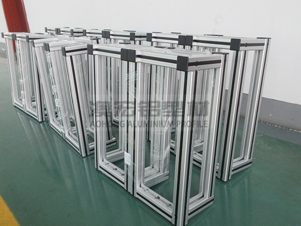 工業生產鋁型材架子安裝如何提升精度？-澳宏工業鋁型材